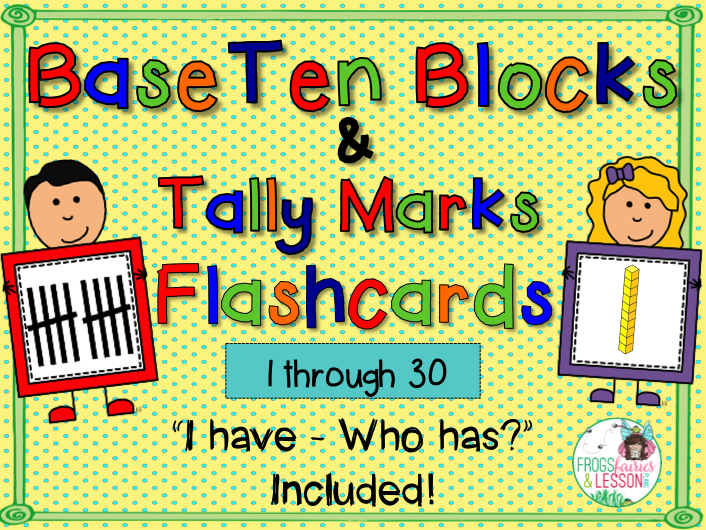 Base Ten Blocks Flashcards