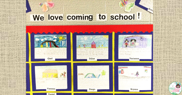 first week of school ideas for a bulletin board