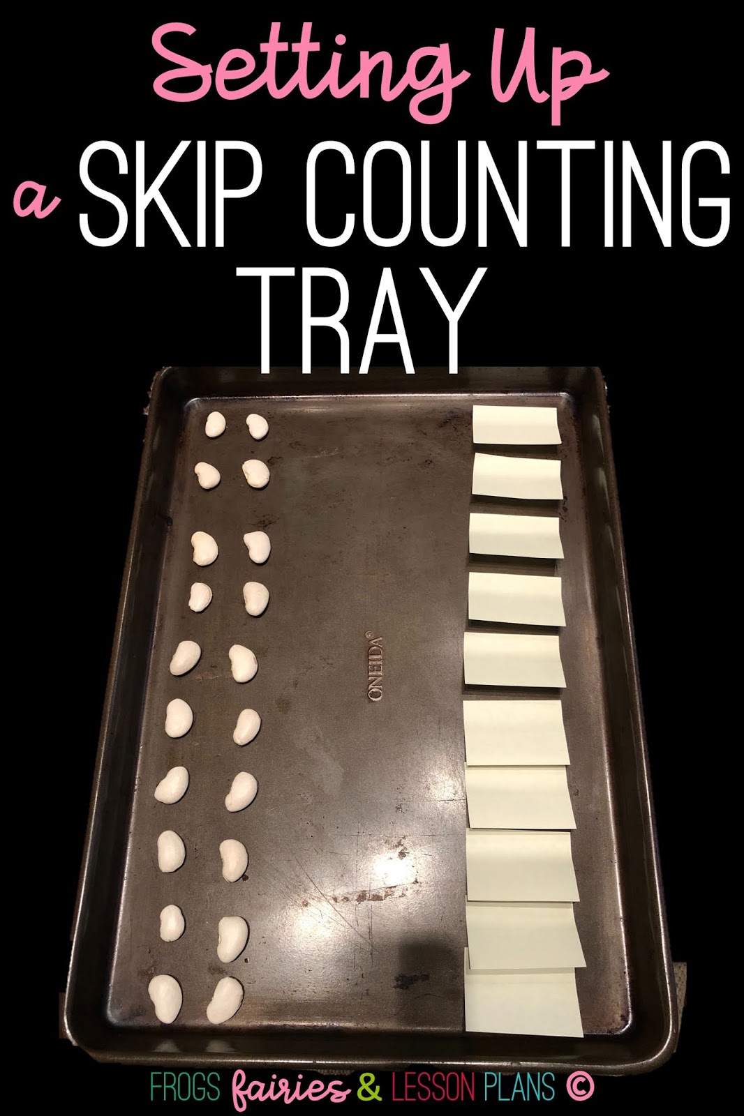 Skip Counting Trays