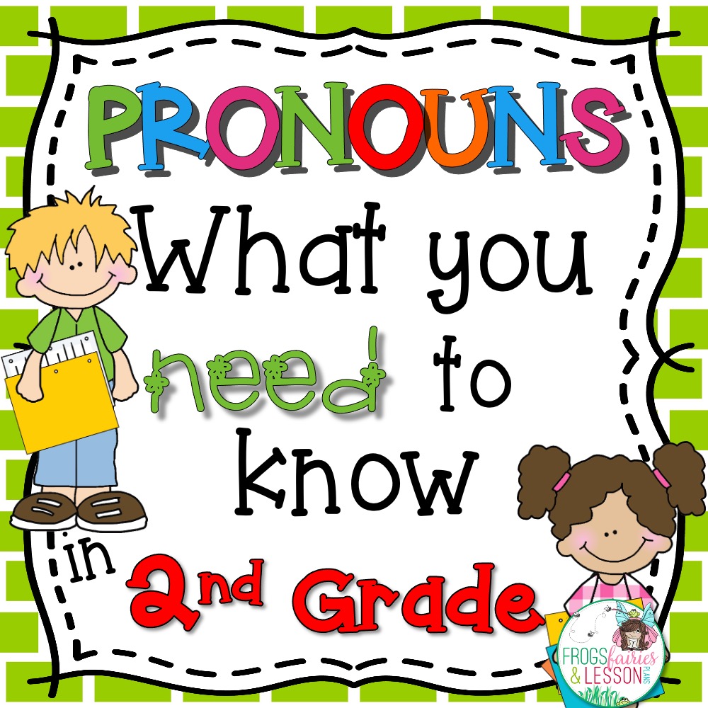 2nd Grade Pronoun Activities