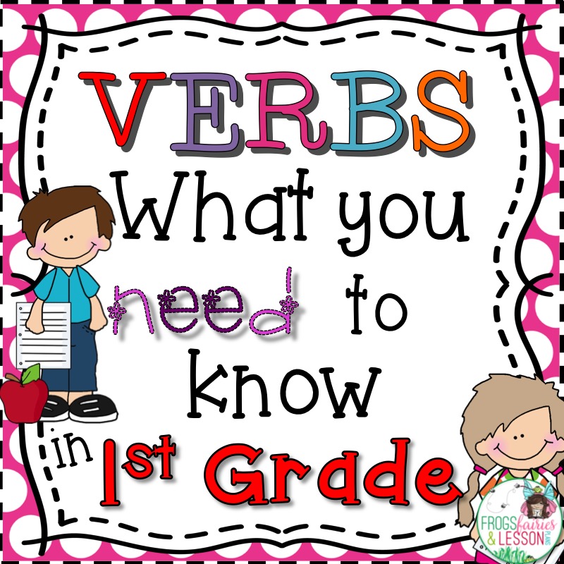 1st Grade Verb Activities