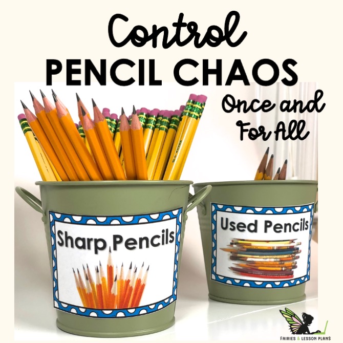 pencil management in the classroom